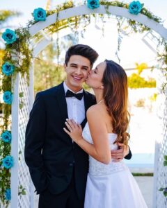 Brent Rivera With Wife