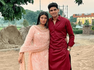 shubman gill with his sister