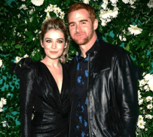 andrew santino with his wife